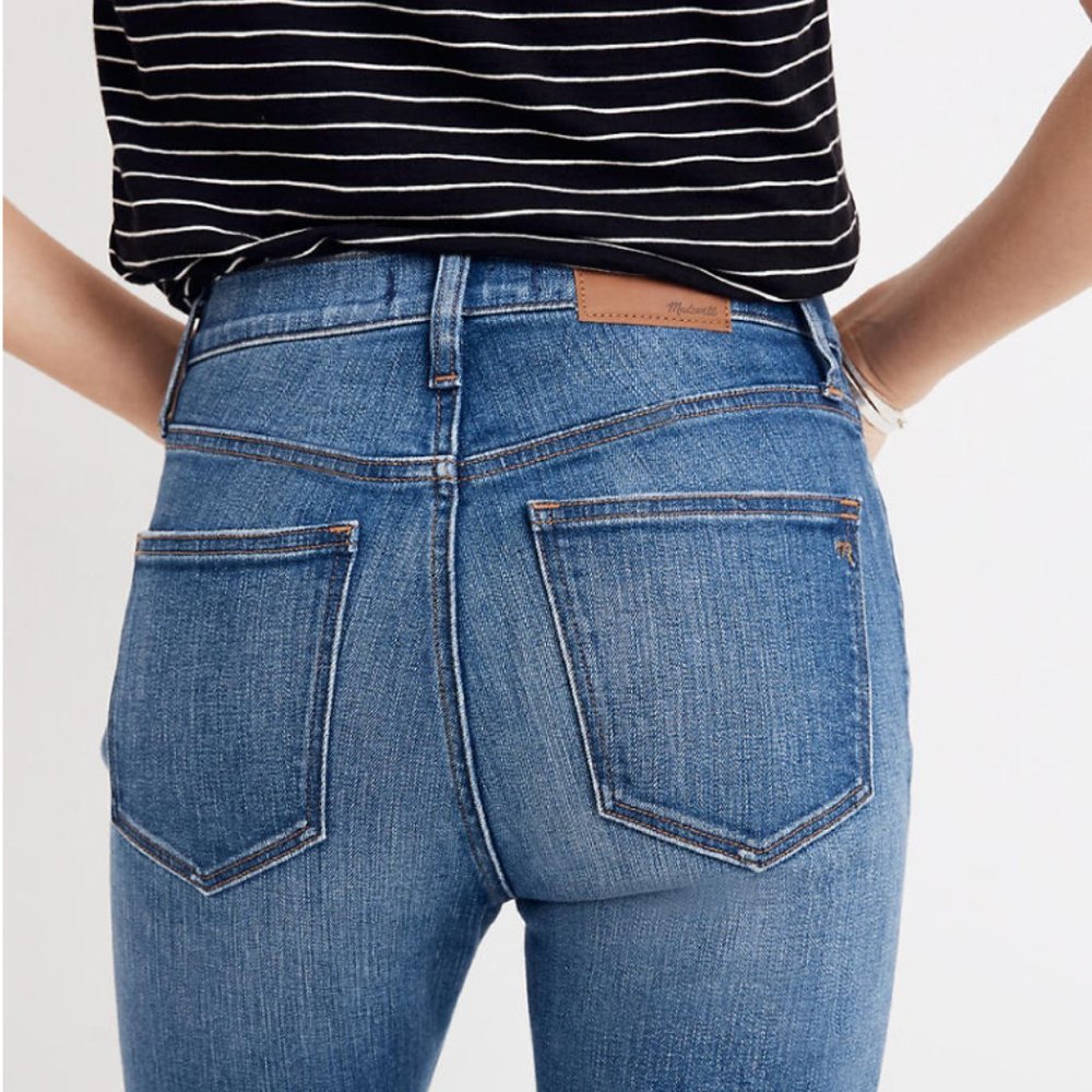 Madewell 9" High-Rise Skinny Crop